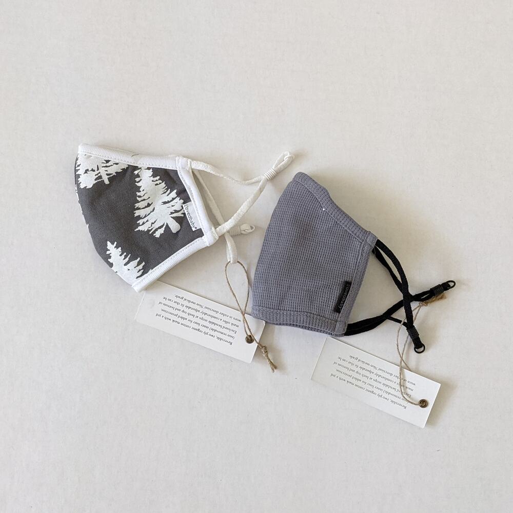 L'ovedbaby Adult Reversible Organic Face Masks